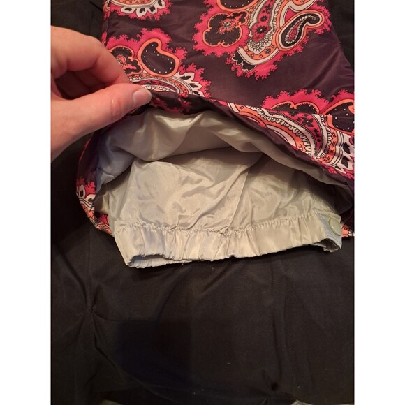 Snozu Glacier Shield Insulation Womens Snow Pants Size M/10 Pink Paisley - Picture 5 of 16